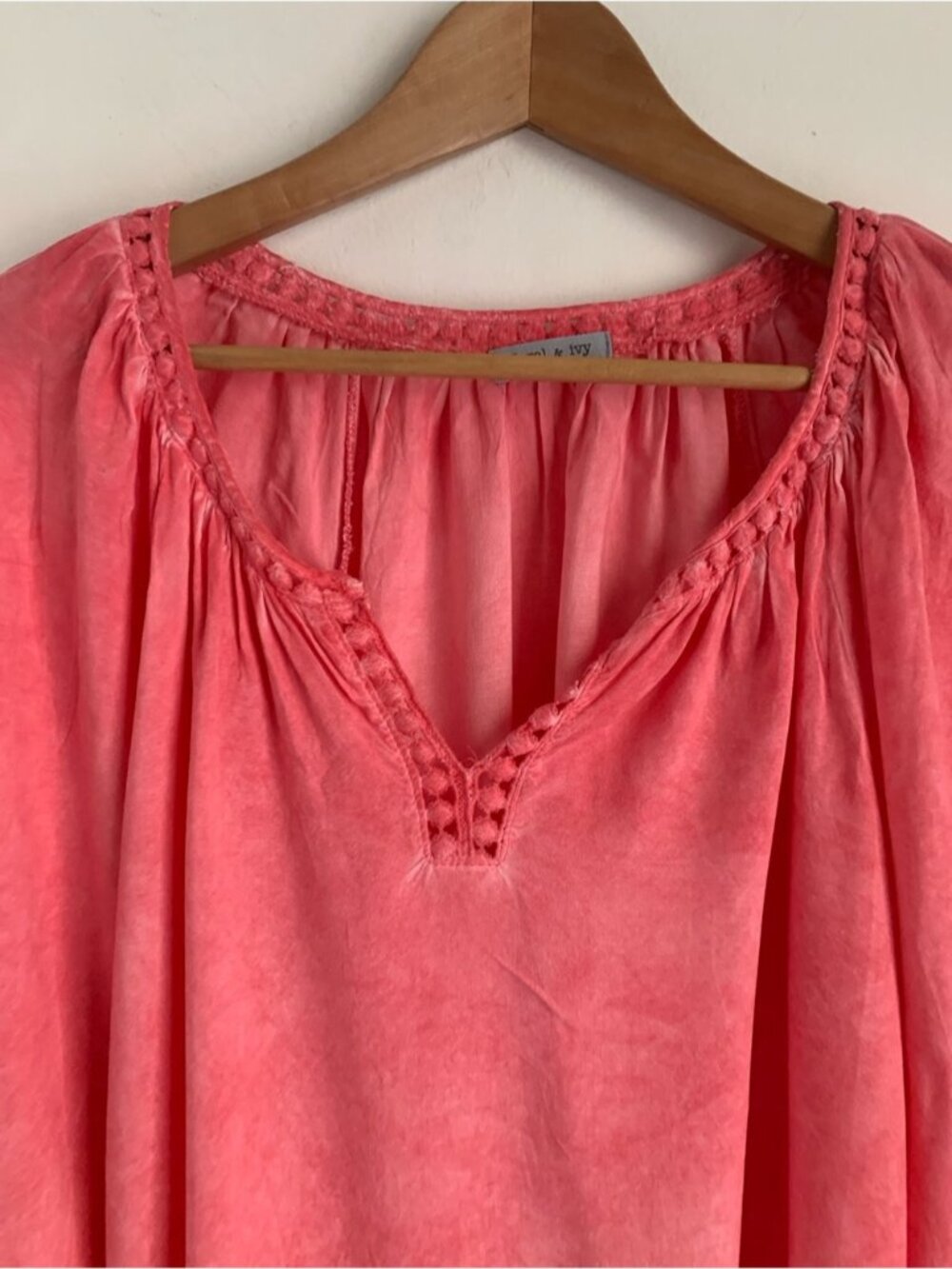 Floral & Ivy Peasant Blouse - Picture 4 of 8